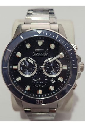 ساعت مچی طوسی مردانه 41-45 میلی متر Slazenger - کد 870029638