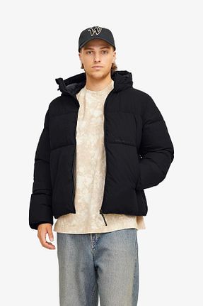 کاپشن اسپرت مشکی مردانه رگولار Jack & Jones - کد 873918260