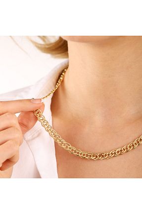 گردنبند طلا طلائی زنانه 14 عیار Sembol Gold - کد 101253632