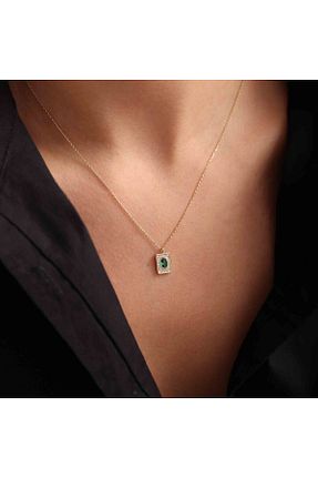 گردنبند طلا رنگی زنانه 14 عیار Sembol Gold - کد 807998992