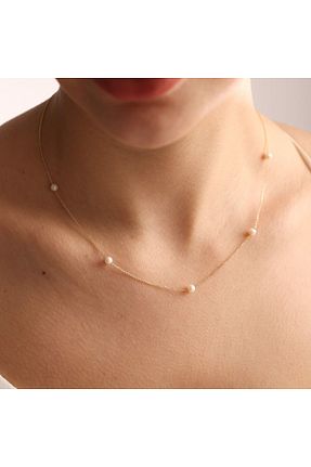 گردنبند طلا رنگی زنانه 14 عیار Sembol Gold - کد 469969965