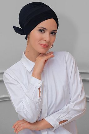 کلاه شنای حجاب مشکی زنانه HÜRREM BONE - کد 215076051