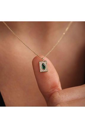 گردنبند طلا رنگی زنانه 14 عیار Sembol Gold - کد 807998992