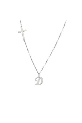 گردنبند نقره طلائی زنانه 925 عیار beonejewelry - کد 873932707
