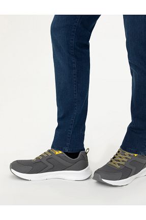 کفش اسنیکر طوسی مردانه بند دار Pierre Cardin - کد 856892971