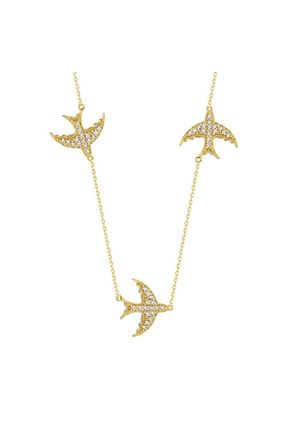 گردنبند طلا طلائی زنانه 14 عیار Sembol Gold - کد 41132156