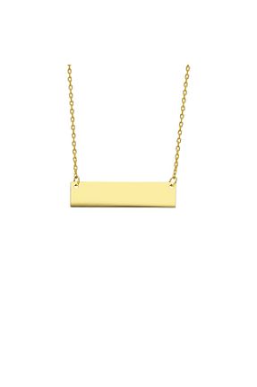 گردنبند نقره طلائی زنانه 925 عیار beonejewelry - کد 873932701