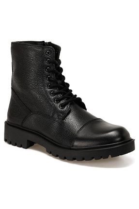 بوت / نیم بوت مشکی مردانه چرم خالص Dockers - کد 445791198