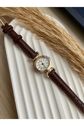 ساعت مچی قهوه ای زنانه 20-25 میلی متر QUARTZ - کد 850773647