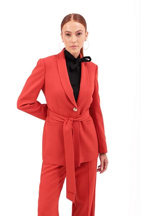 کت حجاب زرشکی زنانه رگولار Aker - کد 788309909