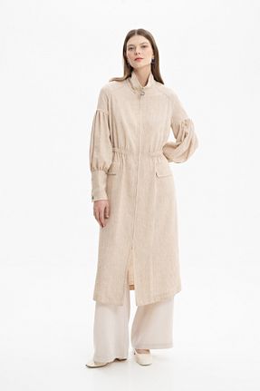 تونیک حجاب طوسی زنانه بافتنی Aker - کد 831022234