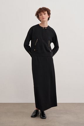 دامن حجاب مشکی زنانه Relaxed Aker - کد 852667204