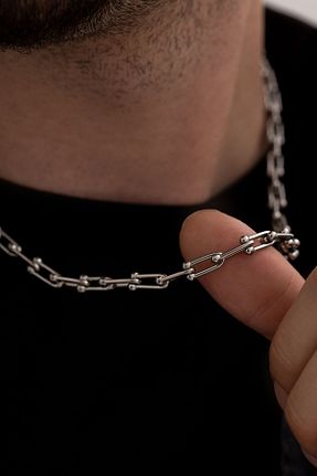 گردنبند استیل ( فولاد ) زنانه استیل (فولاد) vogutima - کد 874074202
