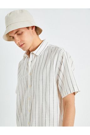 پیراهن بژ مردانه رگولار Koton - کد 268202890