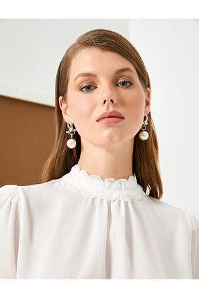 بلوز نباتی زنانه ساده Koton - کد 795820883
