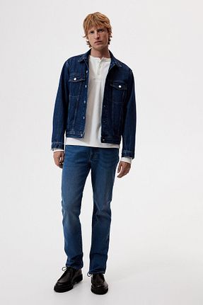 شلوار جین آبی مردانه رگولار H&M - کد 862599948