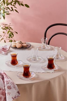 لیوان طوسی شیشه Karaca - کد 874155677