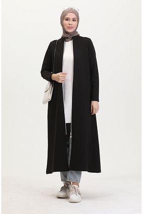 کلاه و ابایا مشکی زنانه بافتنی sefamerve - کد 874164454