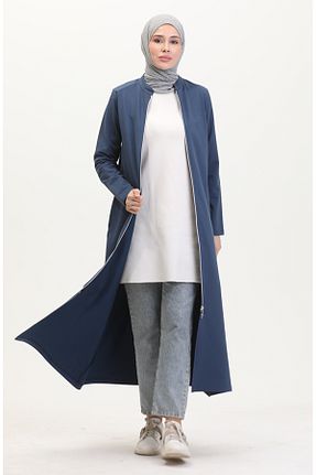 کلاه و ابایا سرمه ای زنانه بافتنی sefamerve - کد 874164422