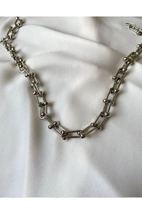 گردنبند جواهر طوسی زنانه فلزی Shisa Jewel - کد 874167205