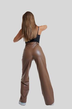 لباس قهوه ای زنانه بافتنی SİA STYLE - کد 874169792