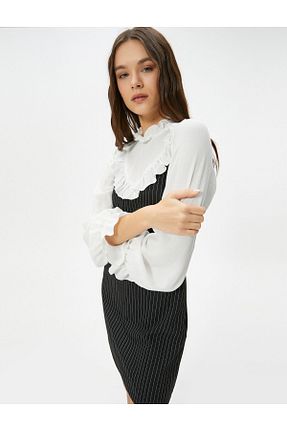 لباس مشکی زنانه بافت Koton - کد 795820564