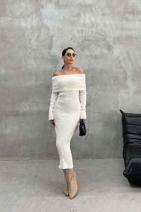 لباس نباتی زنانه تریکو XXL BUTİK - کد 874188296