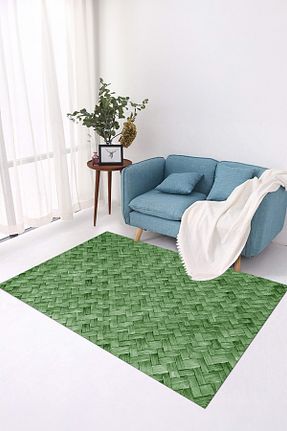 کناره سبز پلی استر Viyana Home - کد 874202018