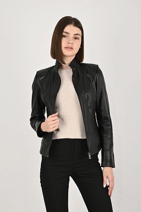 کاپشن مشکی زنانه رگولار modarz - کد 785404888