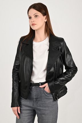 کاپشن مشکی زنانه رگولار modarz - کد 785375024