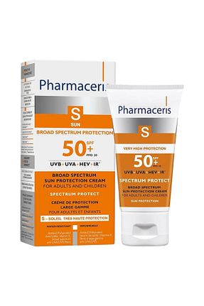 کرم ضد آفتاب صورت SPF 50 + Pharmaceris - کد 245161930