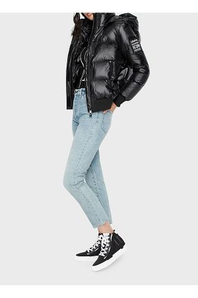 شلوار جین آبی زنانه رگولار Armani Exchange - کد 874320282