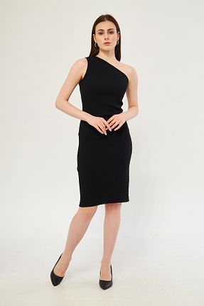 لباس مشکی زنانه بافتنی ESPİNA - کد 874390822