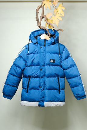کاپشن آبی بچه گانه رگولار Zaziko Kids - کد 775490792