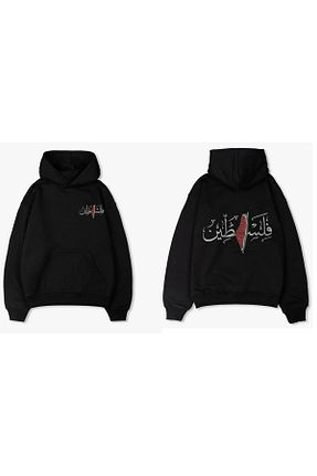 سوئیشرت مشکی زنانه ساده TerraTeks - کد 874365326