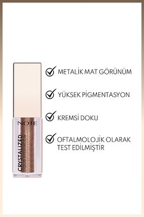 سایه چشم قهوه ای Note Cosmetics - کد 874367616