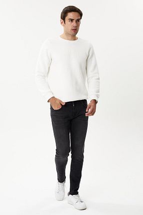 شلوار جین مشکی مردانه پاچه تنگ Twister Jeans - کد 874376565
