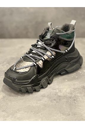 بوت / نیم بوت مشکی زنانه چرم خالص Guja - کد 874396085