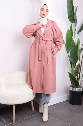 کاپشن حجاب صورتی زنانه پلی استر İmajButik - کد 874395549