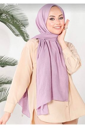 شال بنفش زنانه ویسکون haremscarfs - کد 376065115
