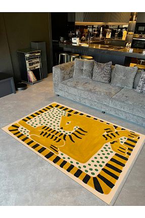 فرش رنگی قابل شستشو Rugs Modern Halı - کد 874402245