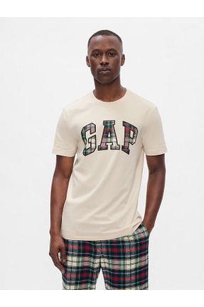 تیشرت بژ مردانه رگولار GAP - کد 874406956