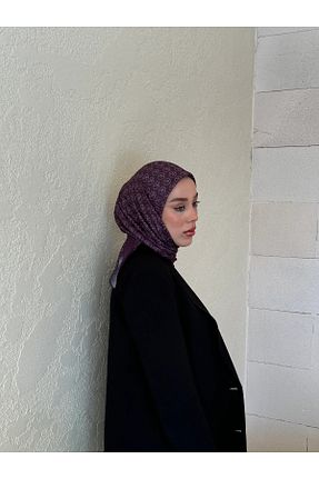 روسری رنگی پنبه پلی استر Şehr i sultan - کد 874604762