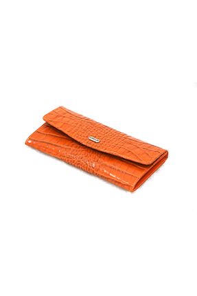 کیف پول نارنجی زنانه سایز متوسط Canpellini - کد 874629932