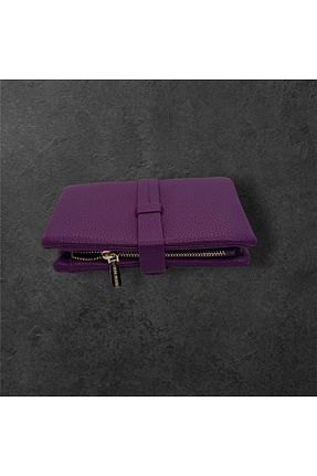 کیف پول بنفش زنانه سایز متوسط KRISTE BELL - کد 874732987
