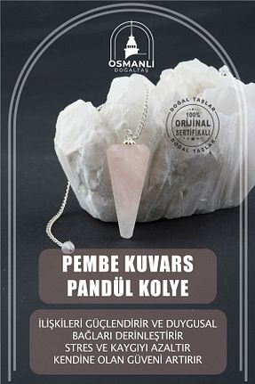 گردنبند جواهر نارنجی زنانه سنگ طبیعی OSMANLI DOĞAL TAŞ - کد 96503049