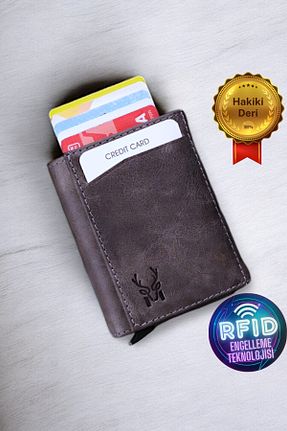 کیف پول طوسی مردانه ابعاد کوچک Modica - کد 124867396