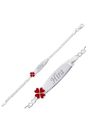 دستبند نقره بچه گانه 925 عیار Ruken Gümüş - کد 737279178