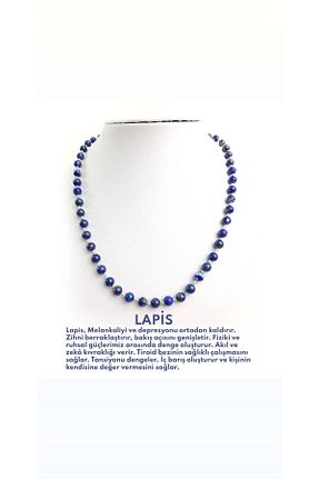 گردنبند جواهر رنگی زنانه سنگ طبیعی OSMANLI DOĞAL TAŞ - کد 303336042