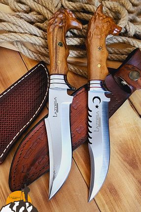 اکسسوری چاقو و قمه قهوه ای LAZBİSA - کد 874945135